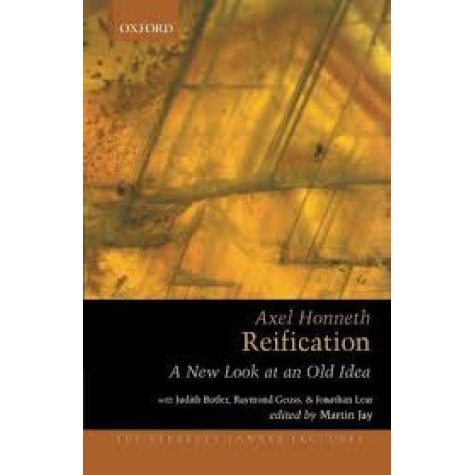 REIFICATION by HONNETH, AXEL - 9780199898053 REIFICATION by HONNETH, AXEL - 9780199898053