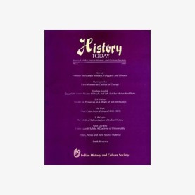 History Today (Vol. 2: 2001) Journal of the Indian History and Culture Society by Vandana Kaushik - 9788124607718 History Today (Vol. 2: 2001) Journal of the Indian History and Culture Society by Vandana Kaushik - 9788124607718