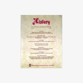 History Today (Vol. 11: 2010) Journal of the Indian History and Culture Society by Vandana Kaushik - 9788124607770 History Today (Vol. 11: 2010) Journal of the Indian History and Culture Society by Vandana Kaushik - 9788124607770