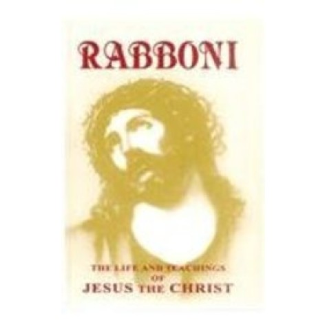 RABBONI by Anthony Kirk - 9788185300122