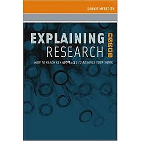 EXPLAINING RESEARCH: PB by DENNIS MEREDITH - 9780199732050
