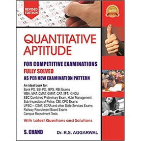 Quantitative Aptitude For Competitive Examinations English) BY R.S. AGGARWAL