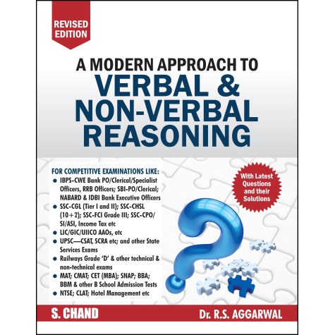 Modern Approach To Verbal and Non-verbal Reasoning Revised Edition, R.S.Aggarwal