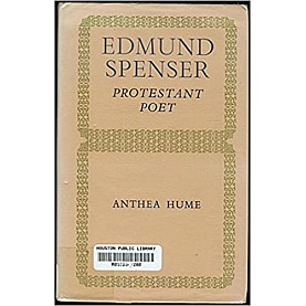 Edmund Spenser-HUME-Cambridge University Press-9780521091602