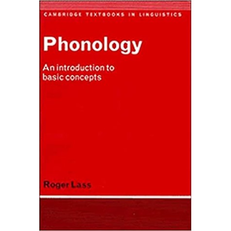 Phonology : An introduction to basic concepts  South Asian edition-LASS-Cambridge University Press-9780521188432