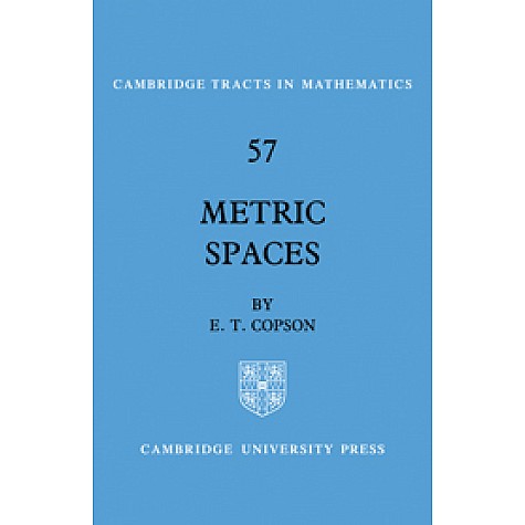 METRIC SPACES- E. T. Copson-Cambridge University Press-9780521357326 METRIC SPACES- E. T. Copson-Cambridge University Press-9780521357326