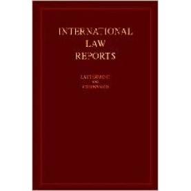 INTERNATIONAL LAW REPORT VOL 119-ILR-Cambridge University Press-9780521661225