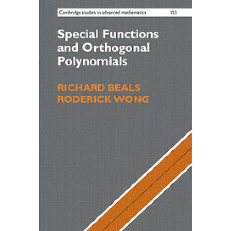 Special Functions and Orthogonal Polynomials-Richard Beals-Cambridge University Press-9781107106987 (HB)
