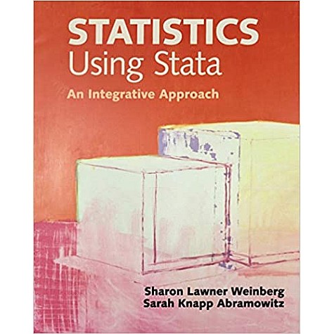 Statistics Using Stata-WEINBERG-Cambridge University Press-9781107461185