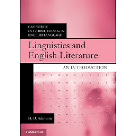 Linguistics and English Literature,ADAMSON,Cambridge University Press,9781107623057,