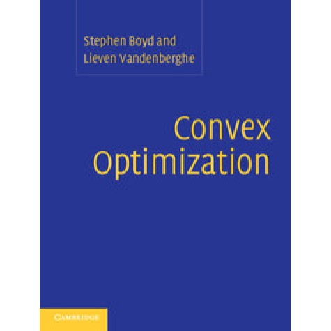 Exclusive to TBH -   Convex Optimization-Stephen Boyd-Cambridge University Press-9781316603598  (PB)