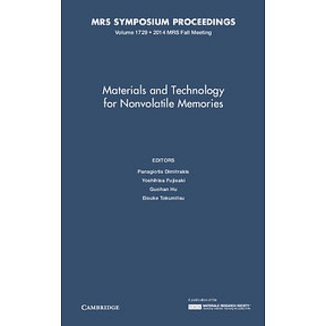 Materials and Technology for Nonvolatile Memories Volume 17290-Panagiotis Dimitrakis,-CAMBRIDGE UNIVERSITY PRESS Materials and Technology for Nonvolatile Memories Volume 17290-Panagiotis Dimitrakis,-CAMBRIDGE UNIVERSITY PRESS