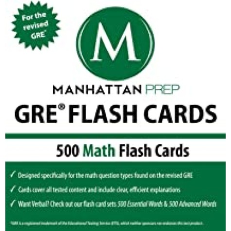 500 GRE Math Flash Cards-Manhattan Prep-Manhattan Prep Publishing-9781937707316 500 GRE Math Flash Cards-Manhattan Prep-Manhattan Prep Publishing-9781937707316