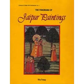 Panorama of Jaipur Paintings-Rita Pratap-DKPD-9788124600689