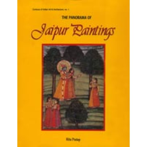 Panorama of Jaipur Paintings-Rita Pratap-DKPD-9788124600689