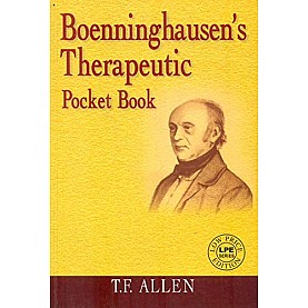 BOENNINGHAUSENS THERA. POCKET BOOK-ALLEN TF-B. JAIN Publisher-9788131901267