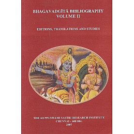 Bhagavadgita Bibiography (Vol. 2)-Suryakumari Dwarkadas-THE KUPPUSWAMI SHASTRI RESEARCH INSTITUTE-9788185170336