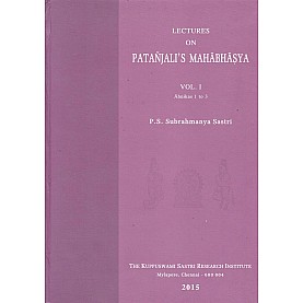 Lectures on Patanjali Mahabhasya (HB) (Vol. 1)-P.S. Subrahmanya Sastri-9788185170596