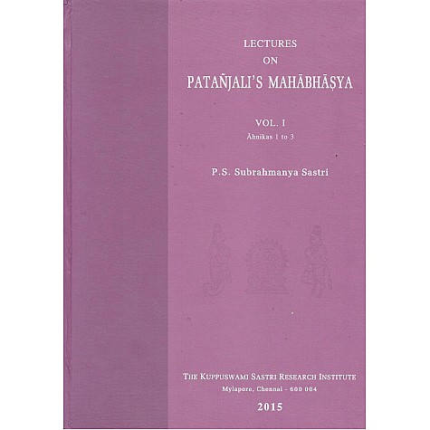 Lectures on Patanjali Mahabhasya (HB) (Vol. 1)-P.S. Subrahmanya Sastri-9788185170596