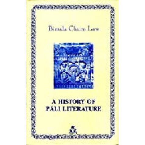 A History of Pali Literature-Bimala Churn Law-9788186569184 A History of Pali Literature-Bimala Churn Law-9788186569184
