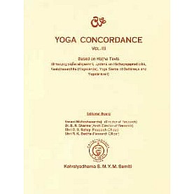 Yoga Concordance Vol. III-Swami Maheshananda, B. R. Sharma, G. S. Sahay, R. K. Bodhe-9788189485337
