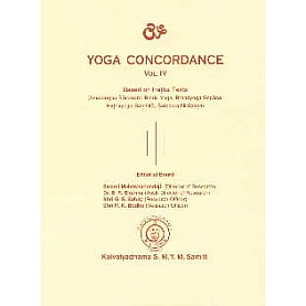 Yoga Concordance Vol. IV-Swami Maheshananda, B. R. Sharma, G. S. Sahay, R. K. Bodhe-9788189485344