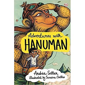 ADVENTURES WITH HANUMAN- Arshia Sattar (Author), Sunaina Coelho-Rupa Publications-9788129129345