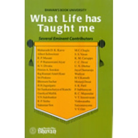 WHAT LIFE HAS TAUGHT ME-MAHARASHI D.K.KARVE ETL-BHARTIYA VIDYA BHAWAN-9788172765811 WHAT LIFE HAS TAUGHT ME-MAHARASHI D.K.KARVE ETL-BHARTIYA VIDYA BHAWAN-9788172765811