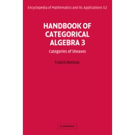 HANDBOOK OF CATEGORICAL ALGEBRA,BORCEUX,Cambridge University Press,9780521061247,