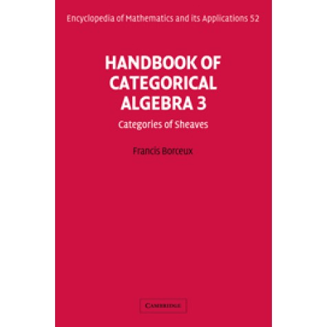 HANDBOOK OF CATEGORICAL ALGEBRA,BORCEUX,Cambridge University Press,9780521061247,