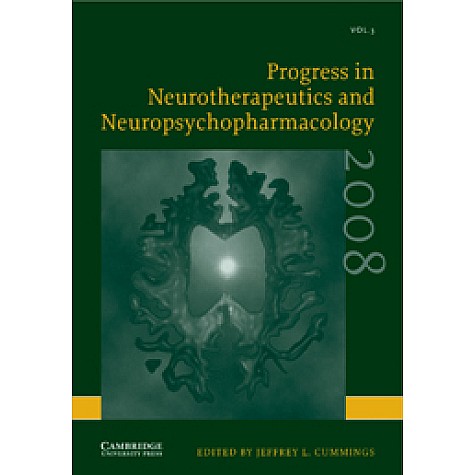 Progress in Neurotherapeutics and Neuropsychopharmacology  VOL.3,CUMMINGS,Cambridge University Press,9780521115612,