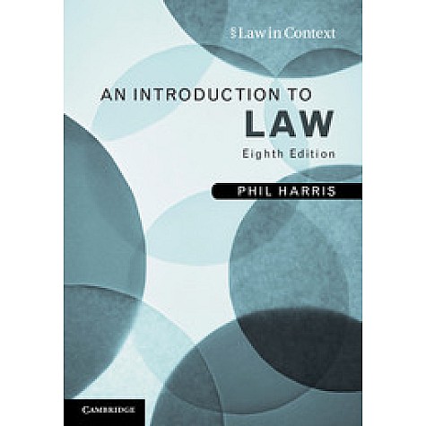 An Introduction to Law 8th Edition-Phil Harris-Cambridge University Press-9780521132077  (PB)