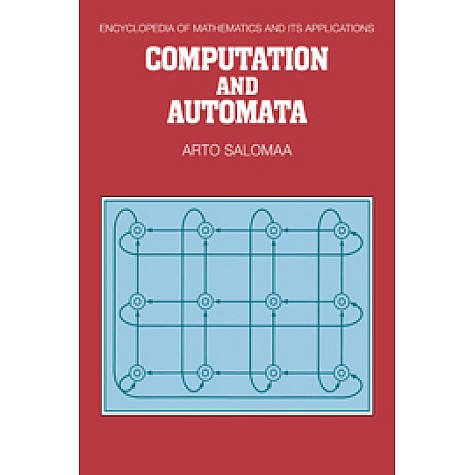 Computation and Automata,SALOMAA,Cambridge University Press,9780521177337,