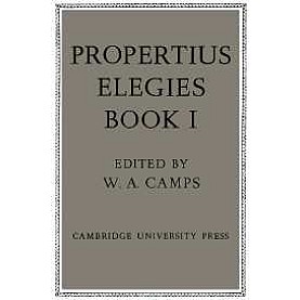 Propertius: Elegies,Propertius,Cambridge University Press,9780521292108,