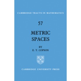 METRIC SPACES,COPSON,Cambridge University Press,9780521357326,