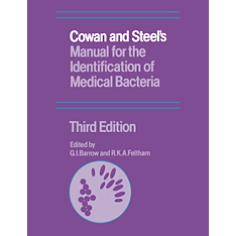 COWAN AND STEELS MANUAL FOR THE IDENTIFICATION OF MEDICAL BACERIA,Barrow,Cambridge University Press,9780521543286, COWAN AND STEELS MANUAL FOR THE IDENTIFICATION OF MEDICAL BACERIA,Barrow,Cambridge University Press,9780521543286,