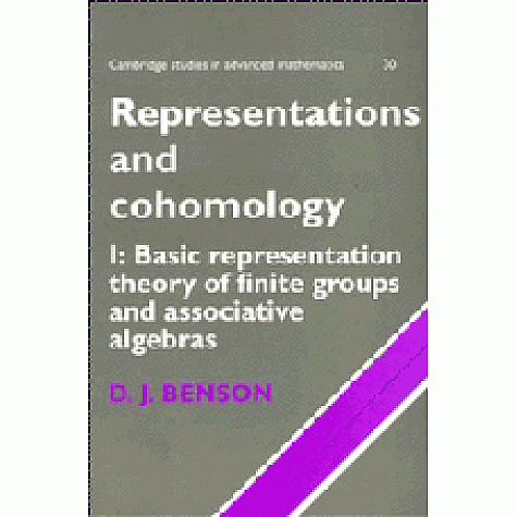 Representations and Cohomology ICM edition,Benson,Cambridge University Press,9780521169882, Representations and Cohomology ICM edition,Benson,Cambridge University Press,9780521169882,