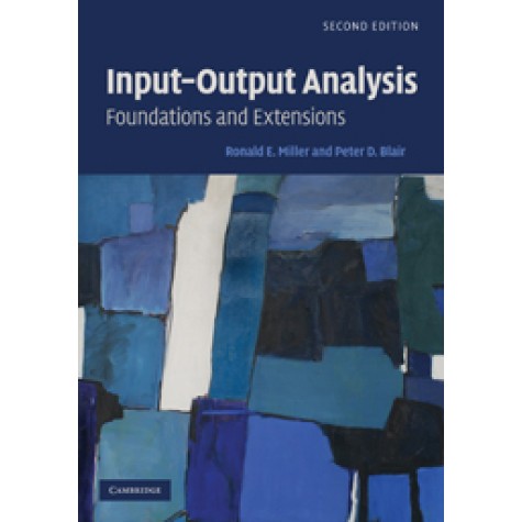 Input-Output Analysis,MILLER,Cambridge University Press,9780521739023, Input-Output Analysis,MILLER,Cambridge University Press,9780521739023,