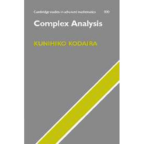 Complex Analysis (South Asian edition),KODAIRA,Cambridge University Press,9781107608634, Complex Analysis (South Asian edition),KODAIRA,Cambridge University Press,9781107608634,