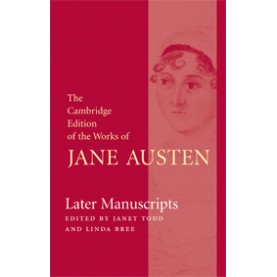 LATER MANUSCRIPTS,JANE,Cambridge University Press,9780521843485,