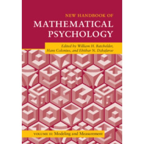 New Handbook of Mathematical Psychology,William H Batchelder,Cambridge University Press,9781107029071,