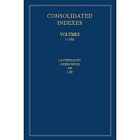 International Law Reports, Consolidated index  3 Volume Hardback Set,Elihu Lauterpacht,Cambridge University Press,9781107081277,