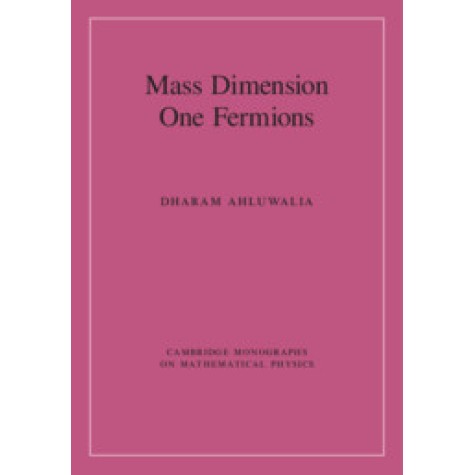 Mass Dimension One Fermions,Dharam Ahluwalia,Cambridge University Press,9781107094093,