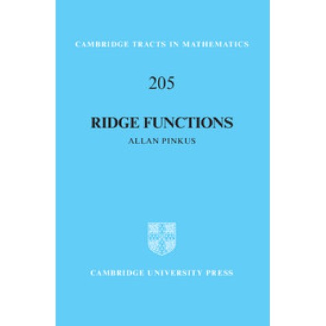 Ridge Functions,PINKUS,Cambridge University Press,9781107124394, Ridge Functions,PINKUS,Cambridge University Press,9781107124394,