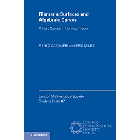 Riemann Surfaces and Algebraic Curves,Cavalieri,Cambridge University Press,9781107149243,