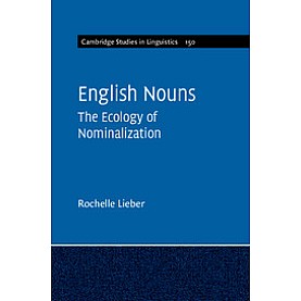 English Nouns,LIEBER,Cambridge University Press,9781107161375, English Nouns,LIEBER,Cambridge University Press,9781107161375,