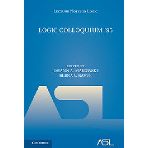 Logic Colloquium '95,Makowsky,Cambridge University Press,9781107167902,