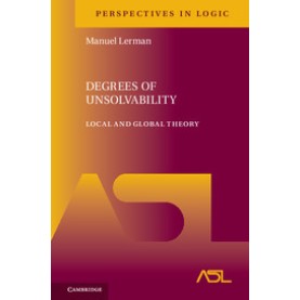 Degrees of Unsolvability,Lerman,Cambridge University Press,9781107168138, Degrees of Unsolvability,Lerman,Cambridge University Press,9781107168138,
