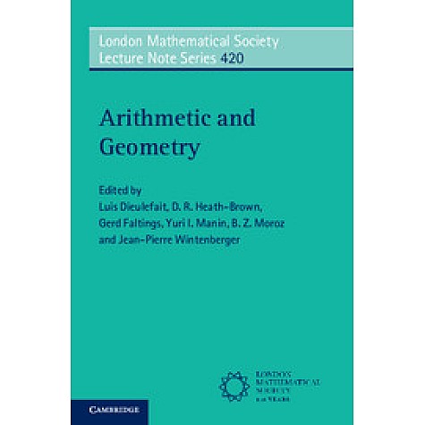Arithmetic and Geometry,Dieulefait,Cambridge University Press,9781107462540,
