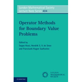 Operator Methods for Boundary Value Problems,Hassi,Cambridge University Press,9781107606111, Operator Methods for Boundary Value Problems,Hassi,Cambridge University Press,9781107606111,
